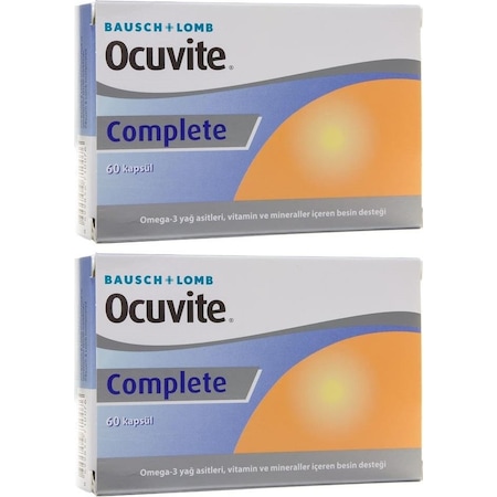 Ocuvite Complete Omega 3 60 Kapsül 2 Adet