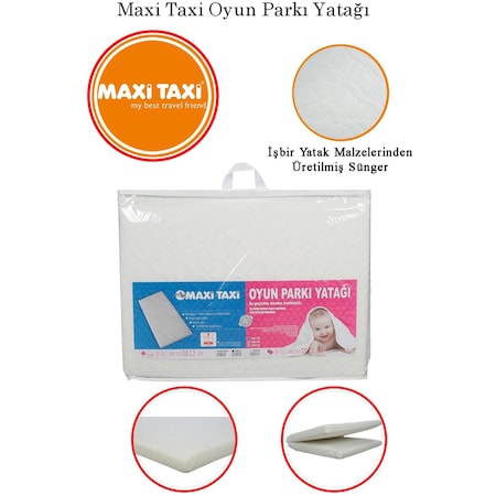 Maxi Taxi Sünger Oyun Parkı Yatağı 70x110