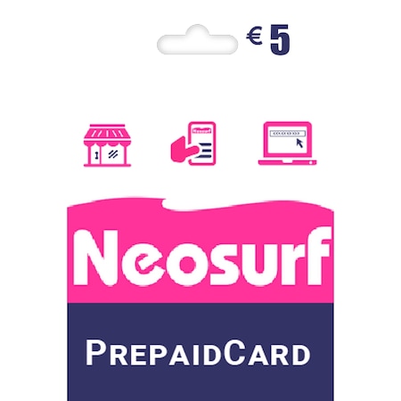 Neosurf Prepaid Card 5 Euro (444255008)