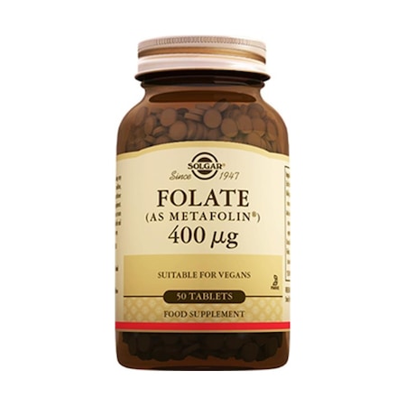 Solgar Folate 400 Mg 50 Tablet