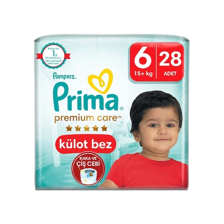 Prima Premium Care Külot Bebek Bezi 6 Numara 28 Adet