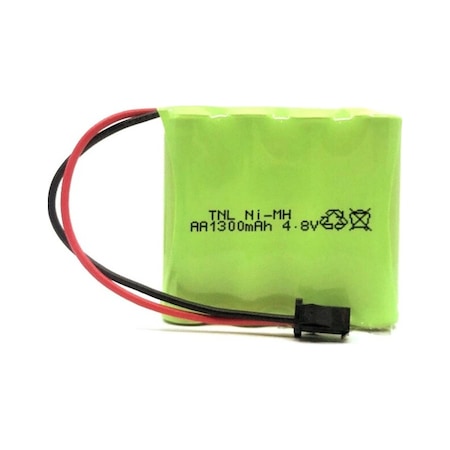 Tnl 4.8V 1300Mah Siyah Soketli Ni-Mh Oyuncak Araba Pili