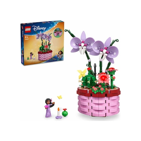 LEGO® Disney Enkanto Isabela’nın Saksısı 43237 9+ Yaratıcı Oyuncak Yapım Seti - 641 Parça