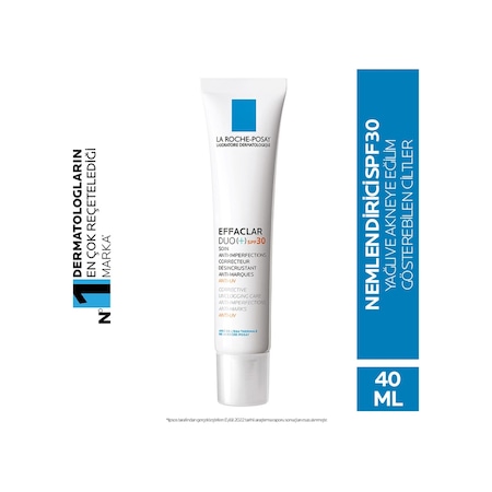 La Roche Posay Effaclar Duo+ SPF30 Akne Eğilimli Ciltler için Bakım Kremi 40 ML