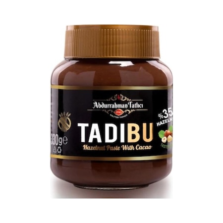 Abdurrahman Tatlıcı Tadıbu Kakaolu Fındık Ezmesi 5 x 330 G