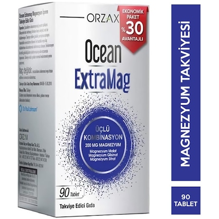 Ocean Extramag Ekonomik Paket 90 Tablet Ekonomik Paket
