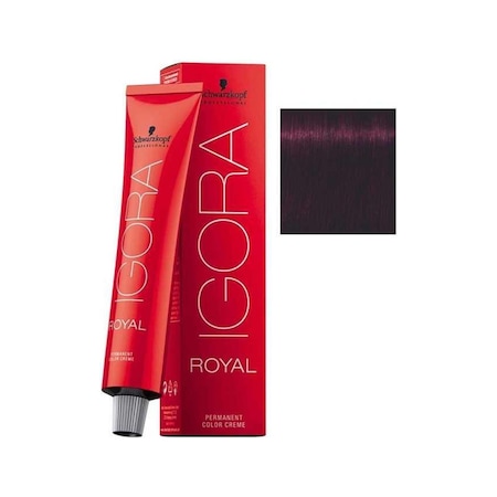 Schwarzkopf Igora Royal Saç Boyası 4 - 99 Yoğun Viyole Kahve 60 ml