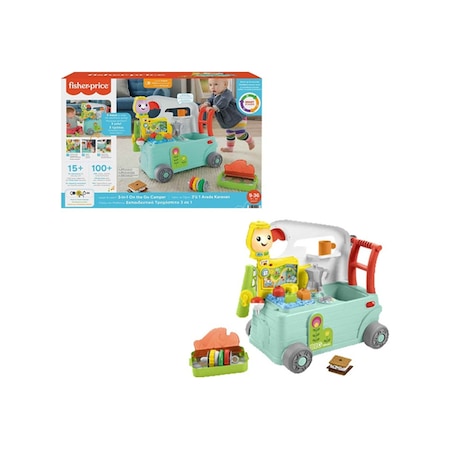 Fisher Price Eğlen Ve Öğren 3'ü 1 Arada Karavan Hck81 - Diğer