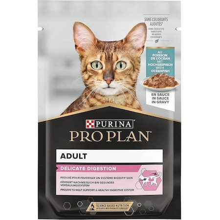 Purina Pro Plan Okyanus Balıklı Yetişkin Kedi Yaş Maması 85 G