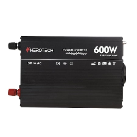 Herotech 600W Watt 12 Volt Tam Sinüs İnverter