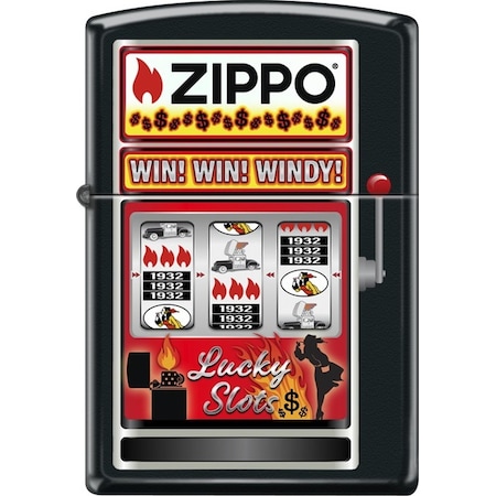 Zippo Zippo Slot Machine Design Çakmak