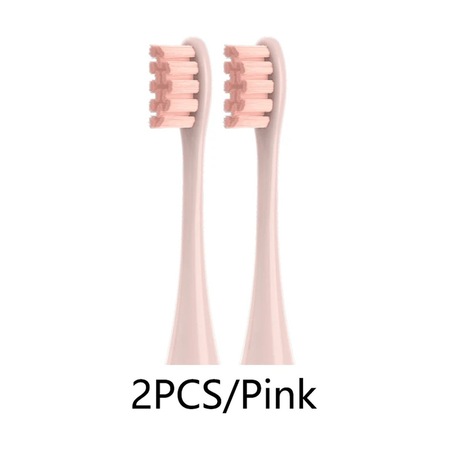 2pcspink-yumuşak Yedek Kafaları Oclean Xx Pro Z1 F1 Mavi Fırça Kafaları Dupont Sonic Diş Fırçası Vakum Kıl Nozulları