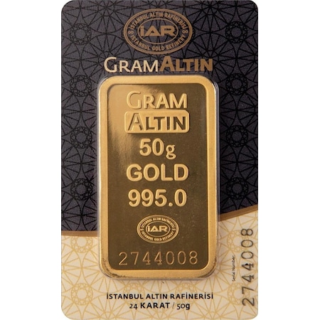 Bydevli 50 G 24 Ayar Gram Altın - Gkc50