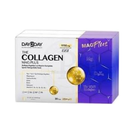 Day2Day Collagen Mag Plus Çilek Karpuz Aromalı 30 Saşe