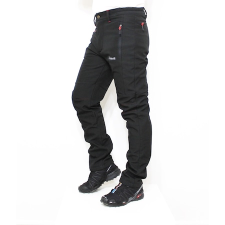Mudwill Kışlık Softshell Pantolon Siyah 600201