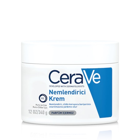 CeraVe Kuru ve Çok Kuru Ciltler İçin Nemlendirici Krem 340 G