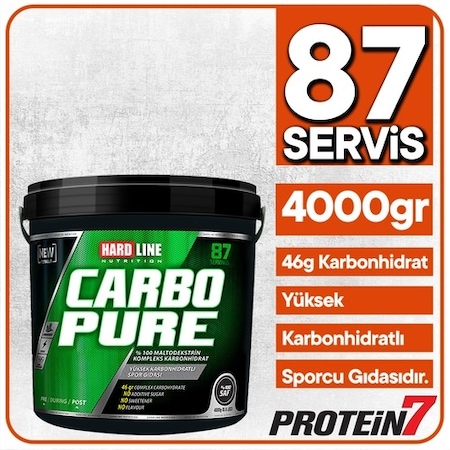 Hardline Carbo Pure Karbonhidrat Tozu 4000Gr Aromasız (203282013)-Aromasız