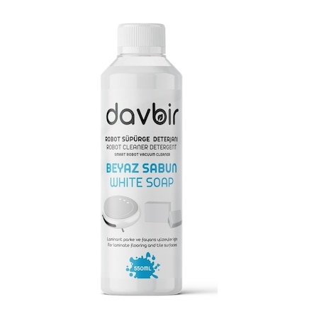 Davbir Beyaz Sabun Kokulu Robot Süpürge Deterjanı 550 ML