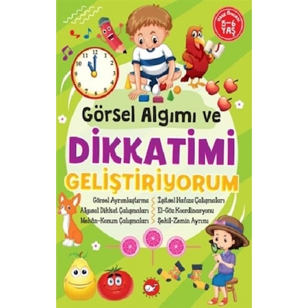 Görsel Algımı ve Dikkatimi Geliştiriyorum