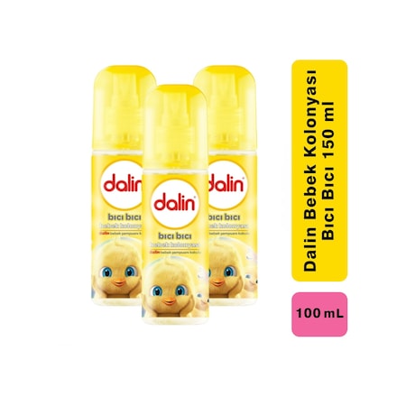 Dalin Bıcı Bıcı Kolonya 100 Ml 3 Adet