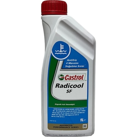 Castrol Radicool Sf Konsantre Kırmızı Antifriz 1 Lt