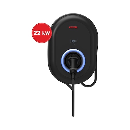 Vestel EVC04-AC22 Soketli 22 KW Elektrikli Araç Şarj İstasyonu