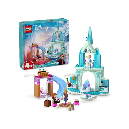 LEGO® Disney 43238 Frozen Elsa’nın Karlar Ülkesi Şatosu Yaratıcı Oyuncak Yapım Seti 163 Parça