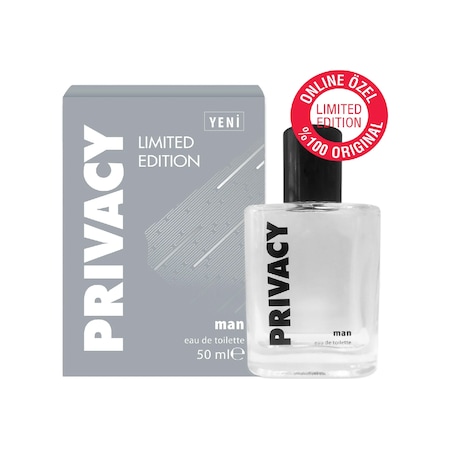 Privacy Men Limited Edition Erkek Parfüm EDT 50 ML