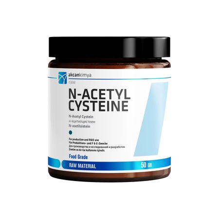 Akcan N-Acetyl Cysteine (Asetilsistein) NAC 50 gr