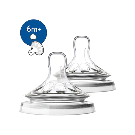 Philips Avent Scf046/27 Natural 6M+ Y Kesim Biberon Emziği 2'Li