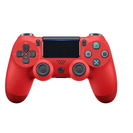 PS4 Uyumlu V2 Kablosuz PS4 Uyumlu Kol Kırmızı Joystick