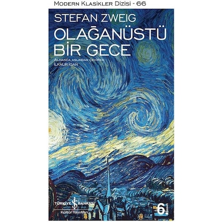 Olağanüstü Bir Gece - Stefan Zweig - İş Bankası Kültür Yayınları