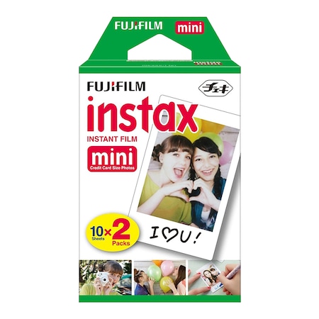 Fuji Instax Mini Film için 20'li Film (Tüm Miniler ile Uyumludur)