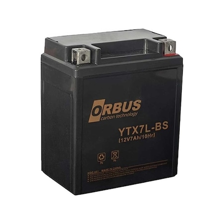 Orbus 12v 7ah Amper Ytx7l-bs Motorsiklet Aküsü