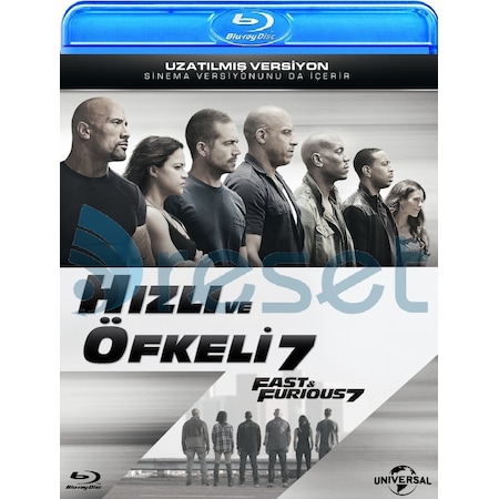 Fast & Furious 7 Hızlı Ve Öfkeli 7 Blu-Ray