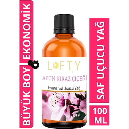 Lofty Japon Kiraz Çiçeği Uçucu Yağ Buhurdanlık Esansı Oda Kokusu 100 ML