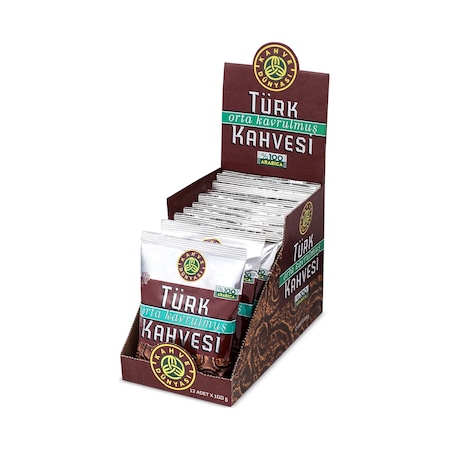 Kahve Dünyası Orta Kavrulmuş Türk Kahvesi 12 x 100 G