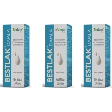 Bestlak Emziren Anneler İçin Damla 3 X 50 Ml