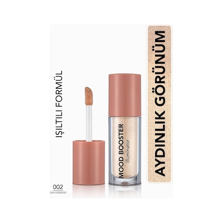 Flormar Likit Aydınlatıcı - Mood Booster Liquid Illuminator - 002 Sun Goddess - 8682536043687