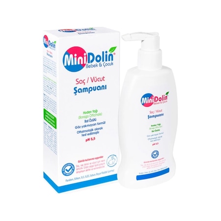 Minidolin Bebek & Çocuk Saç ve Vücut Şampuanı 250 ML