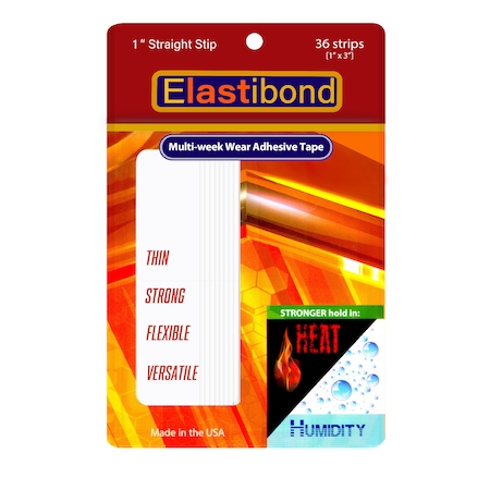 True Tape Elastibond Protez Saç Bandı 36 Adet Düz (2.5Cm X 7.5Cm)