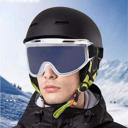 Ventilli Güneş Kar Kayak Gözlüğü Füme