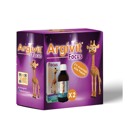 Argivit Focus Şurup 2 x 150 ML