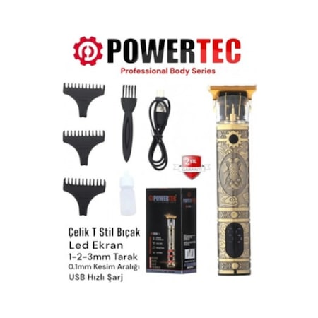 Powertec TR1220 Sakal Saç Kesme Makinesi