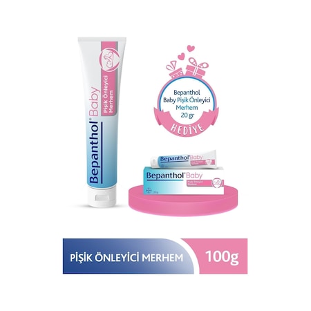 Bepanthol Baby Pişik Önleyici Merhem 100 G + 20 G Hediyeli