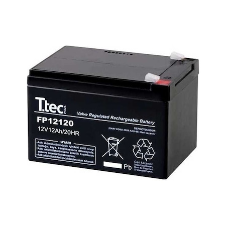 Ttec 12 Volt 12 Amper Kuru Akü 12v 12a 2024 Üretim