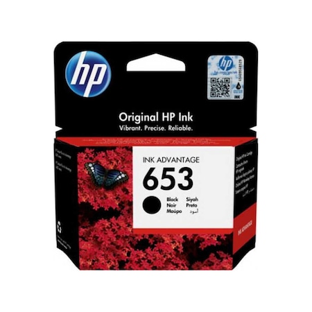 Hp 653 3Ym75Ae Siyah Kartuş Advantage 6075