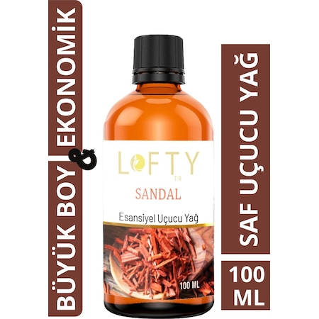 Lofty Sandal Uçucu Yağ Buhurdanlık Esansı Oda Kokusu 100 ML