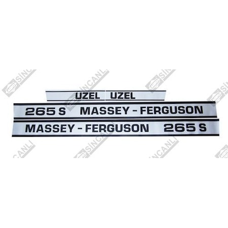 Massey Ferguson 265 S Yan Yazi Takimi