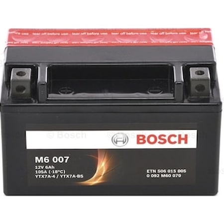 Bosch M6007 Sym Orbit 2 125 Ytx7a-bs Motosiklet Akü